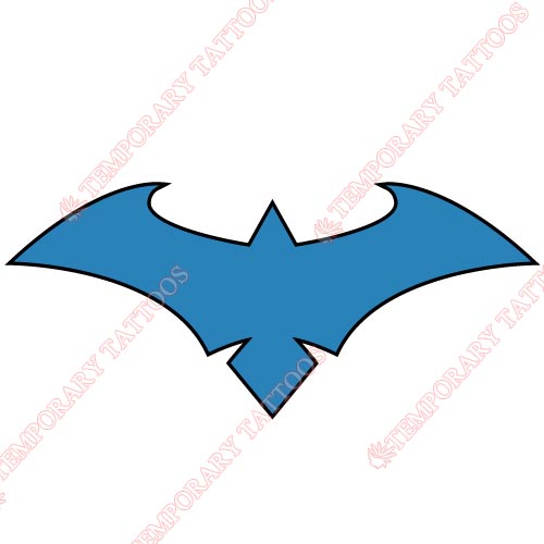 Nightwing Customize Temporary Tattoos Stickers NO.414